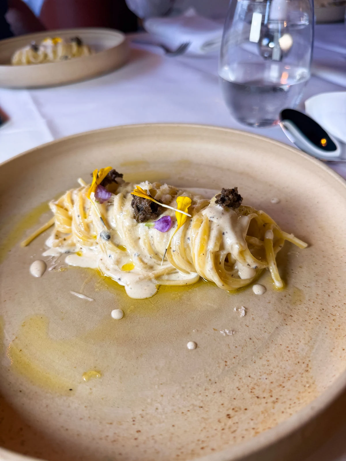Linguine al Tartuffo im IVY